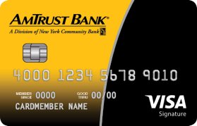 First National Bank of Omaha AmTrust 2% Cash Back Visa Signature®