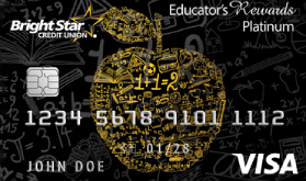 BrightStar Credit Union Educator Rewards Visa® Platinum