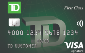 TD Bank First Class℠ Visa Signature®