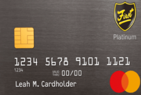 First Financial Bank Platinum Mastercard