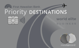 First Hawaiian Bank Priority Destinations® World Elite Business