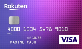 Synchrony Bank Rakuten Cash Back Visa® Platinum