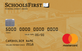 SchoolsFirst FCU Share Secured Mastercard®