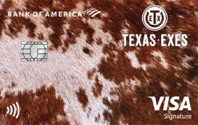 Bank of America Texas Exes Customized Cash Rewards