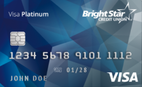 BrightStar Credit Union Visa® Platinum
