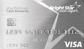 BrightStar Visa Platinum Cash Rewards