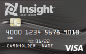 Insight Credit Union Visa® Platinum + Rewards