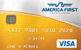America First Credit Union Visa Share Secured