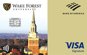 Bank of America Wake Forest University