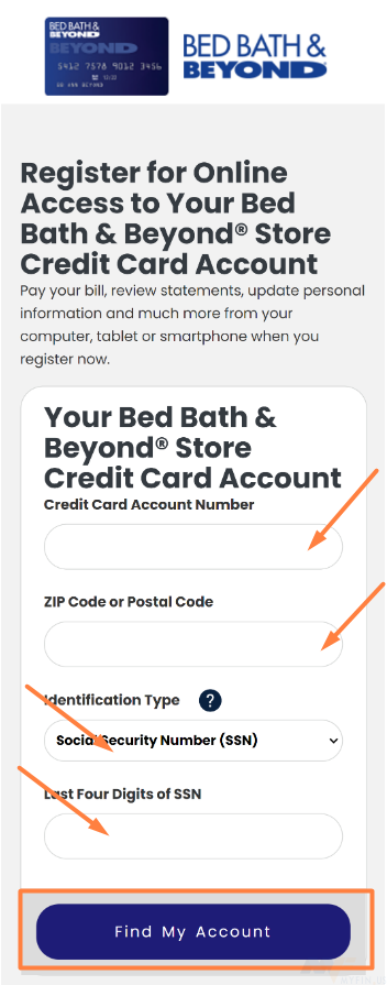 Bed Bath and Beyond Credit Card: Login & Customer Service Phone Number