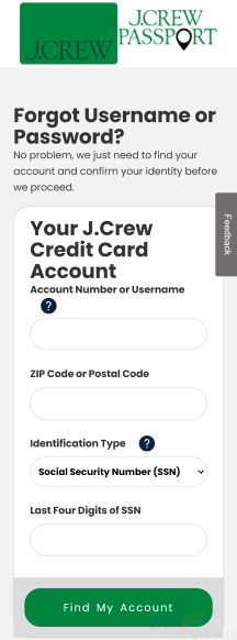 J Crew Credit Payment