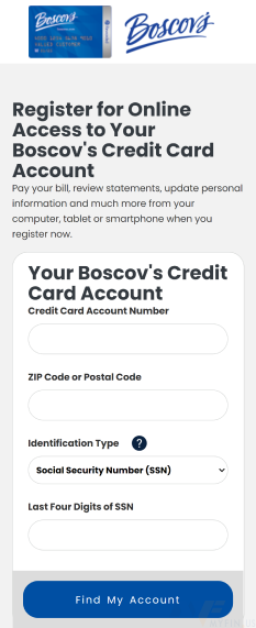 Boscov's Credit Card: Login & Customer Service Phone Number